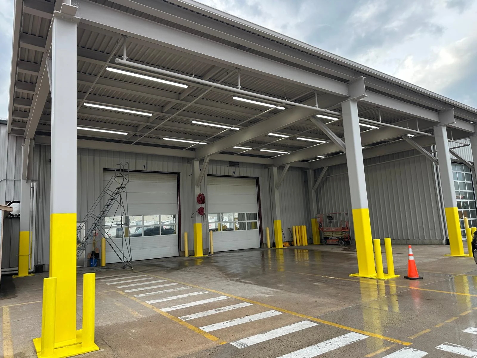 Industrial exterior painting
